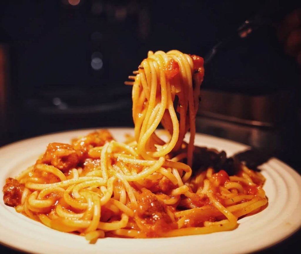 カシューナッツトマトクリームパスタ